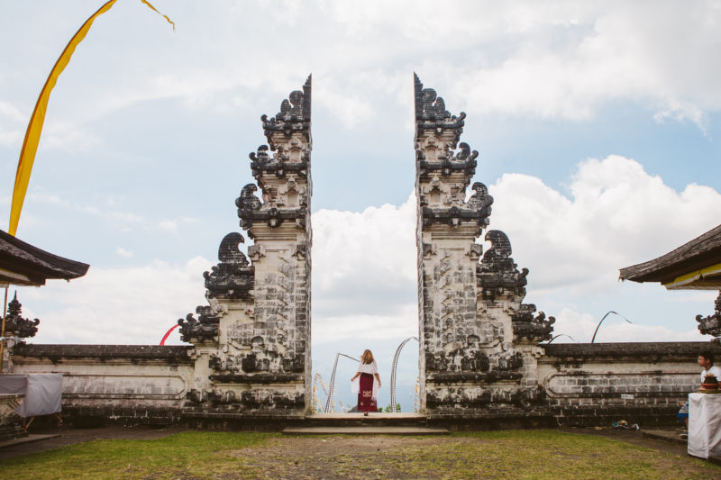 Pura Lempuyang temple, commonly referred to as the gateway to heaven