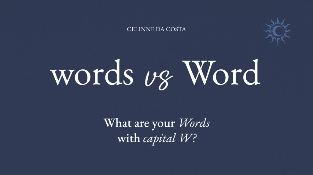 Word with a capital W